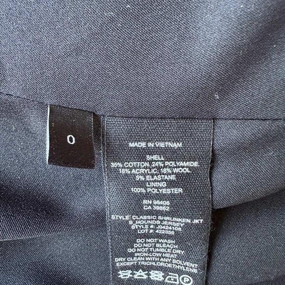 NWOT Theory Classic Shrunken Jacket Grey size 0 - Picture 8 of 10